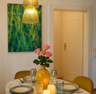 Offenbach am Main Apartment | Geschmackvolle Design Wohnung - 15 min Airport & Parkplatz