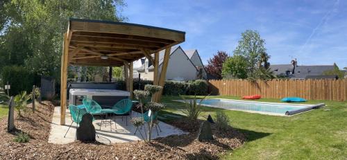 Saint-Mathurin-sur-Loire House | Gite au gré de la Loire piscine et spa
