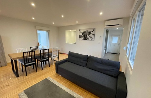 Bernardswiller Apartment | Gîte with view of Mont St Odile for 4-6 people.