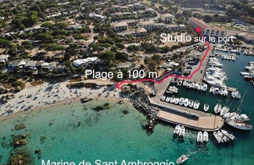 Marine de Saint Ambroggio Apartment | Gites.sassone à Sant Ambroggio, à 50m de la mer.