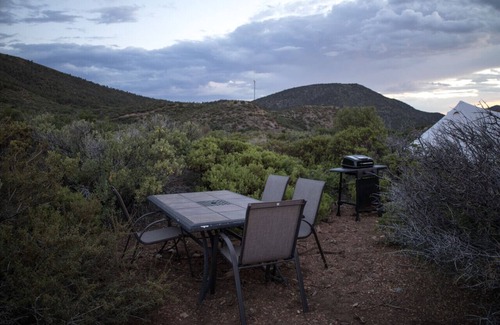 Mount Charleston RV Rental | Glamping Tent - Nature's Nest