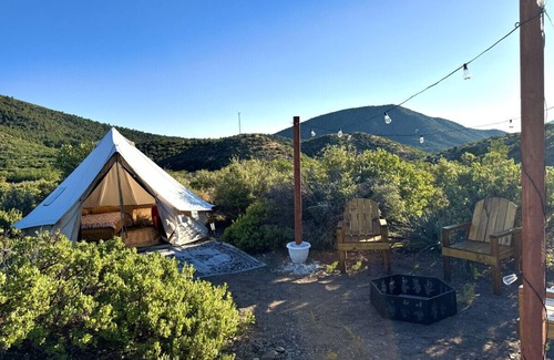 Mount Charleston RV Rental | Glamping Tent - Nature's Nest