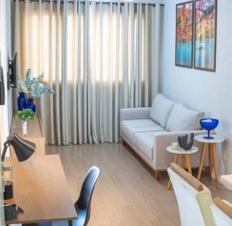 Gleba Fazenda Palhano Apartment | Gleba novissímo, andar alto com ar e 200m-Aurora