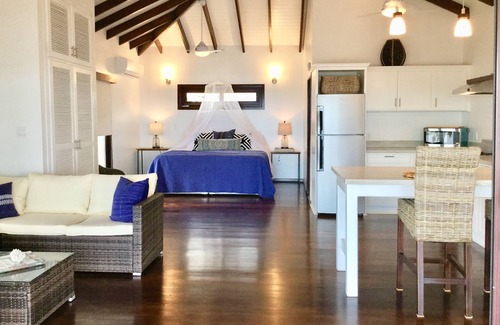Plantation Apartment | GOLDEN CERT BEACHFRONT South CABANA *SLEEPS 2* in QUIET Plantation
