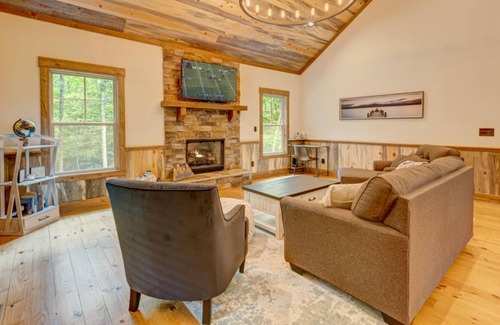 Morganton House | Golden Hour by Escape to Blue Ridge