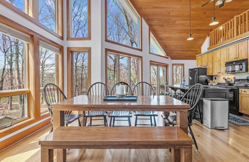 Nellysford Cabin | Golf Course-View Cabin: Deck in Wintergreen Resort