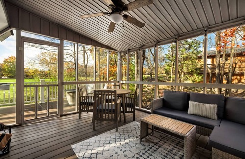 The Woods Ski Chalet | Golf Views, Fireplace, 2 Fire Pits, Grill & Deck