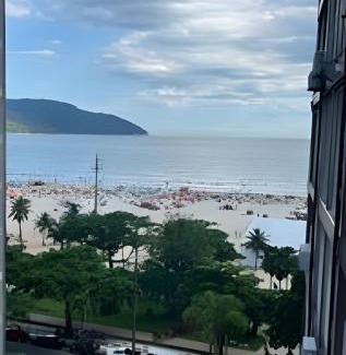 Santos Apartment | Gonzaga Beach Vibes: Pé na Areia com 2 quartos