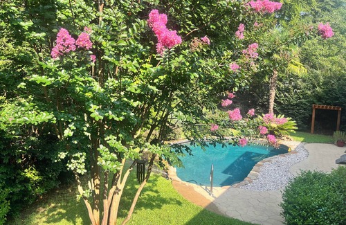Plantation South House | Gorgeous 4-bedroom house with a beautiful pool and a garden oasis.