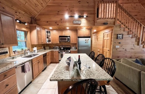 Bridgton House | Gorgeous Bridgton Cabin Only Steps to Long Lake and Direct access to ITS89!