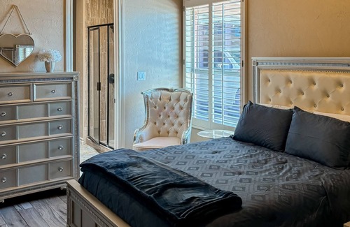 Biggs Field House | Gorgeous home with private pool and large outdoor living space
