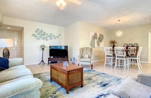 New Smyrna Beach Apartment | Gorgeous Ocean Walk Corner Unit with Water Views OW15-207