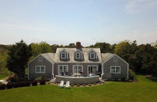 Shawkemo House | Gorgeous Polpis home, amazing location, brand new pool and hot tub