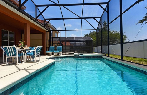 Solana House | Gorgeous, South-facing Pool/Spa, Gated Resort, Amenities for all, Near Disney