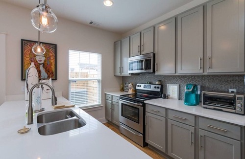 The Nations House | Gorgeous Townhome Downtown Nashville in trendy new neighborhood, The Nations!