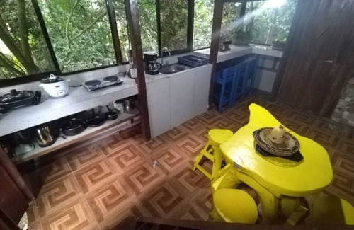 La Fortuna Ski Chalet | Green Sunrise Chalet ,Nature Lovers with Volcano View .