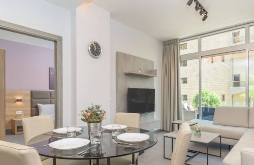 Duhur ash Shuwayr Apartment | Grey 102 2-Bedroom Apartment W/Terrace in Awkar