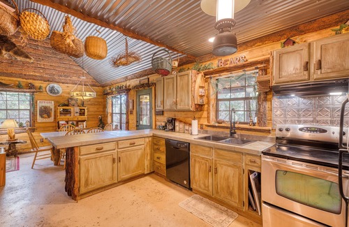 Marble Falls Cabin | Grin N Bear It: Fun-Filled Lakeside Retreat!