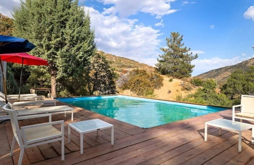 Leona Valley House | Groovy Little Patchwork Cabin