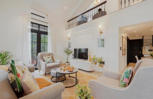 Assagao Apartment | Grosvenor House by Hireavilla - 3BHK Duplex with Pool in Assagao