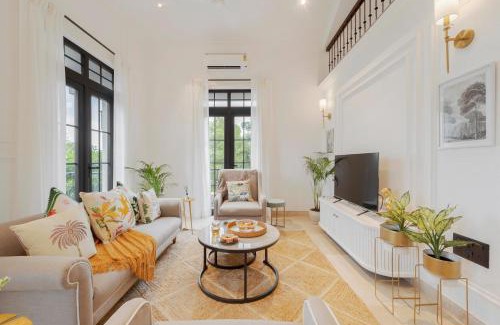 Assagao Apartment | Grosvenor House by Hireavilla - 3BHK Duplex with Pool in Assagao