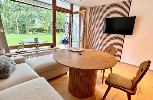Sankt Martin bei Lofer Apartment | Grubhof Schlosspark, Apartment mit Indoor Pool und Garten