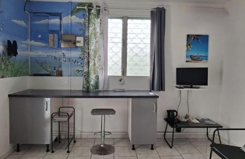 Le Lamentin Apartment | Hébergement en rez-de jardin clos proche de l'aéroport et des commodités
