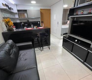 Jardim Goias Apartment | h-FLAT MOBILIADO PARQUE FLAMBOYANT, GOIÂNIA, GARAGEM "LOCAÇÃO MINIMA 2 NOITES"
