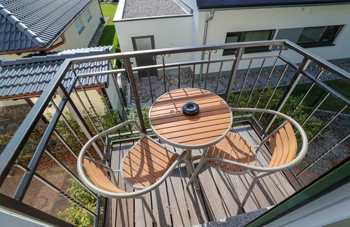 Karlshagen House | H3 with balcony without couch - Usedom Bike - Hotel Max & Anna