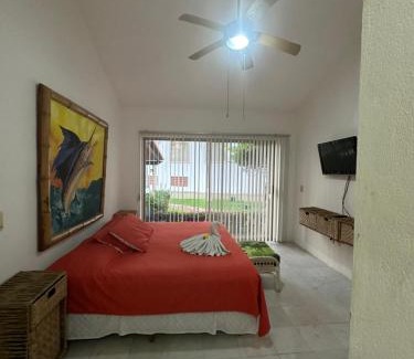 Ixtapa Hotel | HAB PTa B ÁREA DE VILLAS DENTRO DEL HOTEL Junto al Krystal EN IXTAPA WIFI 2A 1M Con playa