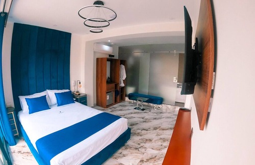 Chancay House | Habitación Doble Vista al Jardín BlueThree Hotel 3✨️ 7min de la Plaza de Chancay