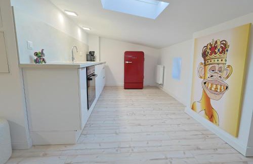 Lubeck City Centre Apartment | Hanse Villa - Dachloft Königsberg - niedrige Decken