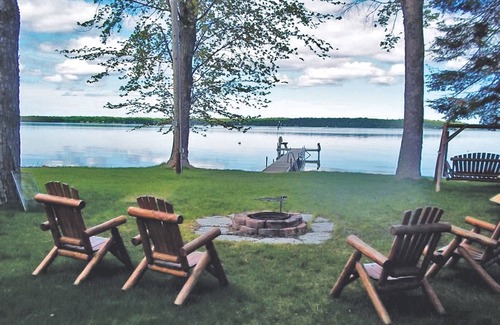 Burt Lake House | Harkness Waterfront Cabin on Burt Lake - Shore station and mooring!