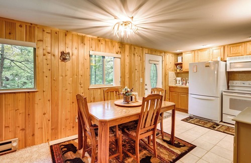 Harrison Cabin | Harrison Cabin w/Fire Pit & Elbow Lake Access!