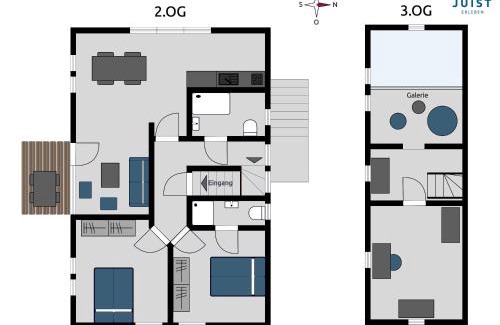 Juist Apartment | Haus Ahoi 221 - Wohnung Mastkieker