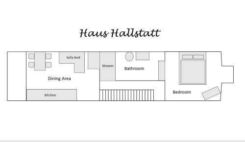 Hallstatt House | Haus am Hof - 15th century house at the lake, near the marketplace, with a balcony