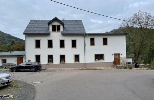 Koenigstein Apartment | Haus Charlottenburg 3, zentrumsnah gelegen, mit Blick auf die Festung, mit Sauna Option