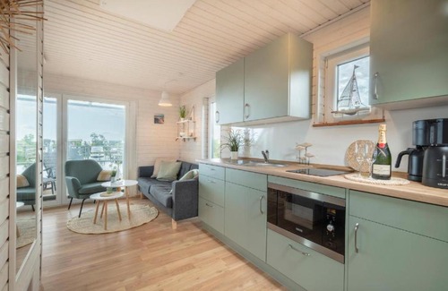 Schleswig House | Hausboot Rán mit Dachterrasse in Schleswig