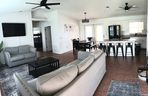 North Port House | Heated pool home in quiet neighborhood