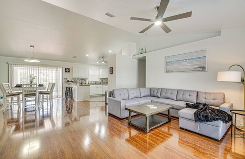 Trafalgar House | Heated Pool & Patio: Canal-Front Cape Coral Home!