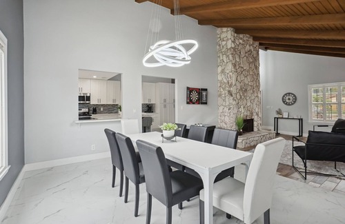 Lake Clarke Shores House | Heated Pool/Spa Getaway -10 Minutes from Downtown WPB & Palm Beach Island!