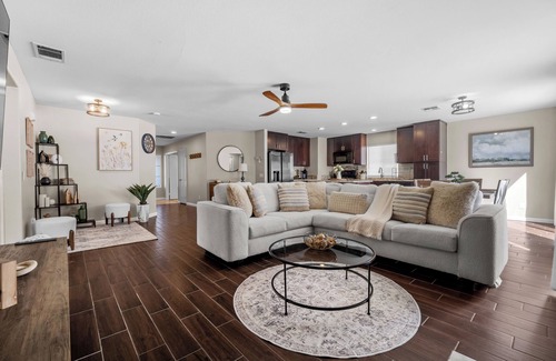 Hemet House | Hemet Haven, Hot Tub, Heated Pool Option, Backyard, Arcade, Game Room, BBQ Grill