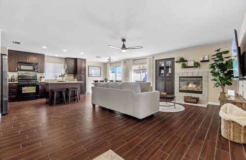Hemet House | Hemet Haven, Hot Tub, Heated Pool Option, Backyard, Arcade, Game Room, BBQ Grill