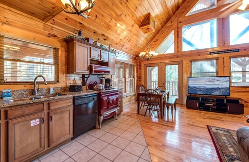 Hemlock Hills Cabin | Hemlock Manor | Porch Swing, Game Room, Hot Tub