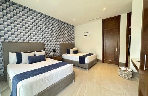 La Puntilla Apartment | Hermoso condominio con playa privada valla gardens 2002