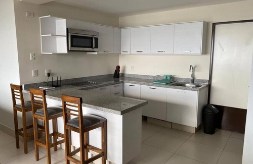 Olas Altas Apartment | HERMOSO DEPARTAMENTO DE LUJO EN MANZANILLO A PIE DE PLAYA EN PONTO HORIZONTE MANZANILLO. PARA HASTA 8 PERSONAS, DE LO MEJOR DE MANZANILLO. HERMOSA VISTA AL MAR