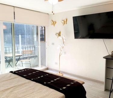 Downtown Santiago Apartment | Hermoso y cómodo Studio en Carmen, Santiago