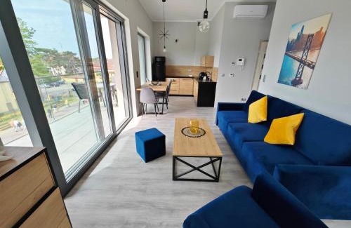 Mrzezyno Apartment | Hevenia apartament 16 przy plaży , taras widokowy, podziemny parking