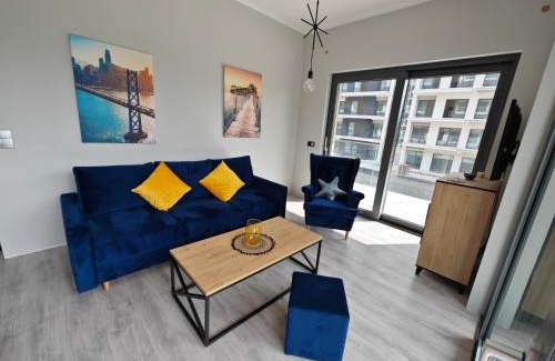 Mrzezyno Apartment | Hevenia apartament 16 przy plaży , taras widokowy, podziemny parking