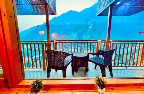 Manali Hotel | Himalayan River Resort, Manali - #riverside # private parking # scenic River & mountain View # open Cafe # spacious Rooms
